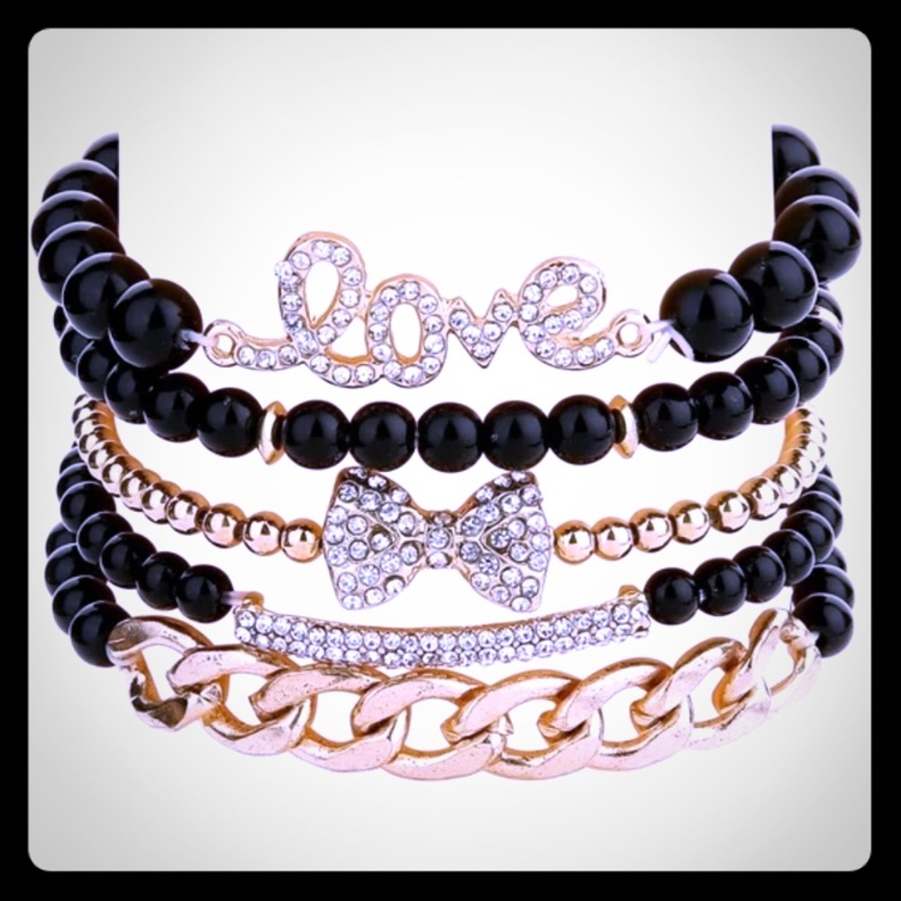 LAST ONE***Love bangle bracelet set - Picture 2 of 2